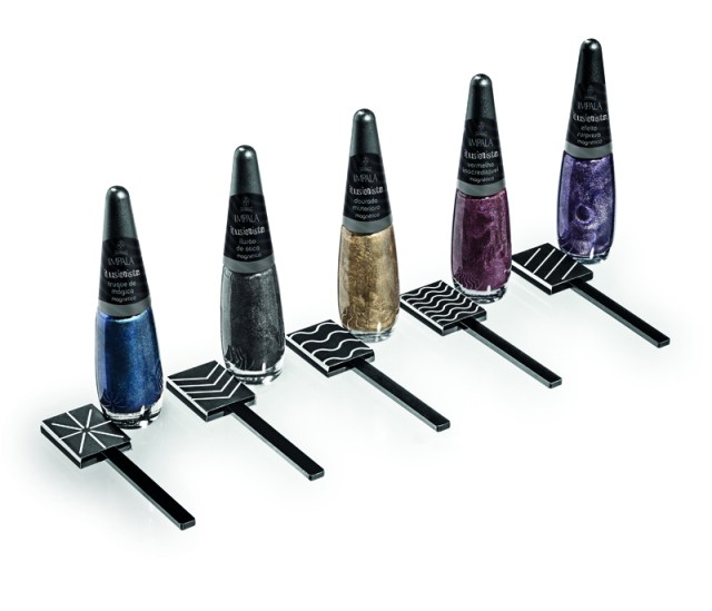 Ilusionista_Conjunto com 5 esmaltes e imas