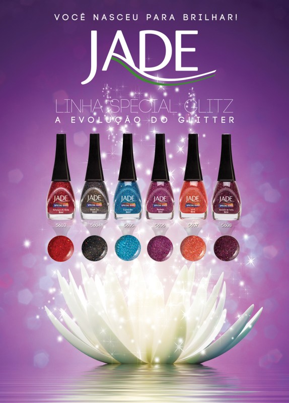 Esmalte JADE - Linha Special Glitz - Coleção Luxurious Colors