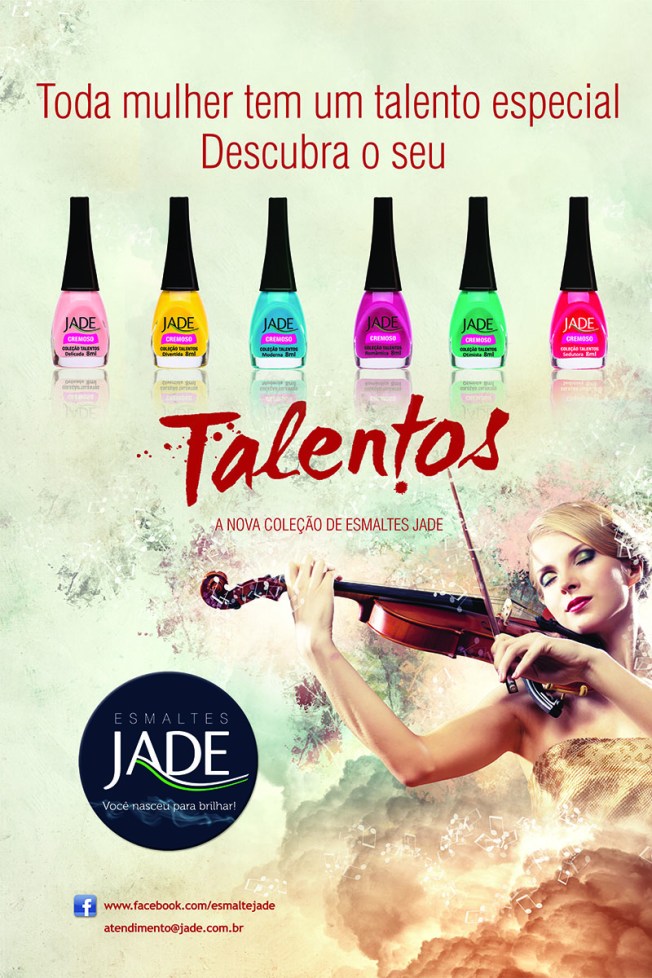 Esmalte JADE - Coleção Talentos