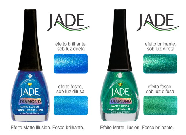 Esmalte JADE Diamond 5827 Safire Dream RGB amostra de cor