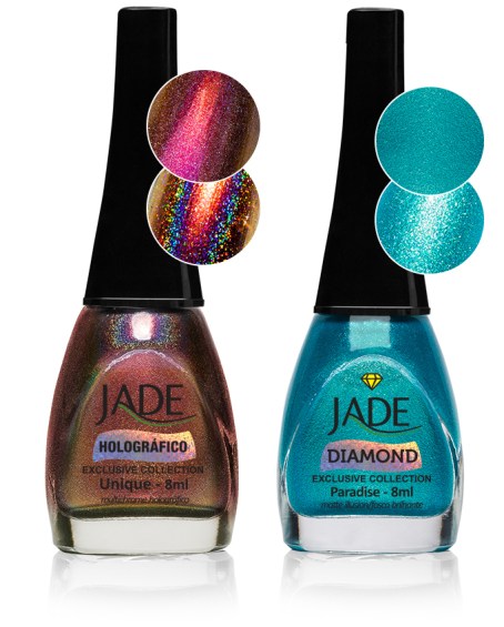 Esmalte JADE Exclusive Collection Hologr_fico Unique