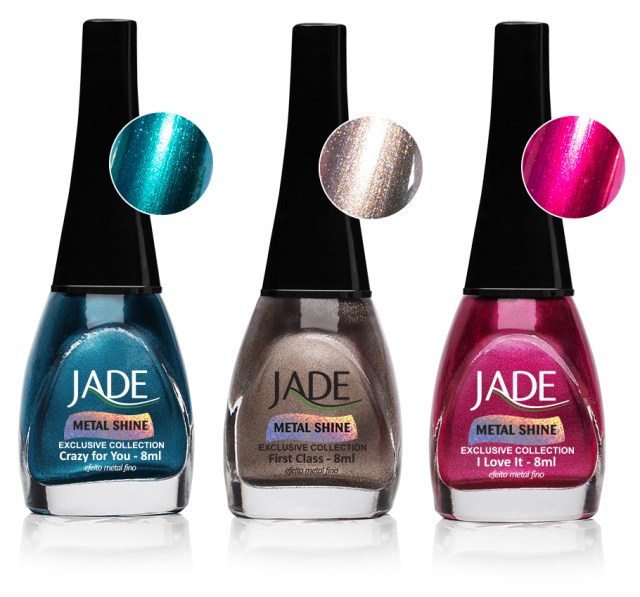 Esmalte JADE Exclusive Collection Metal Shine 6009 Crazy for You