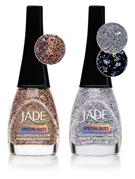 Esmalte JADE Exclusive Collection Special Glitz 5614 Champagne&Caviar