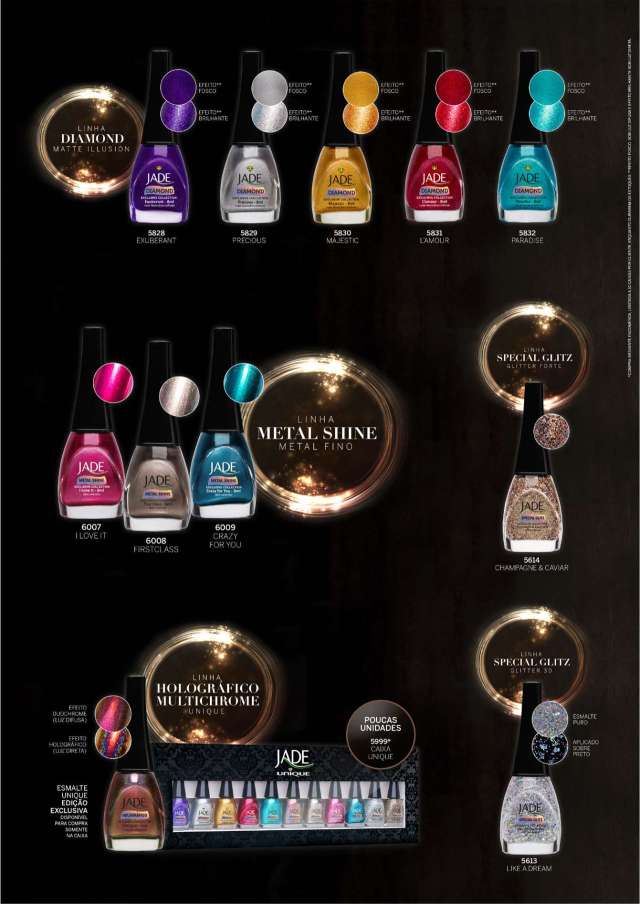 Esmaltes JADE - Exclusive Collection