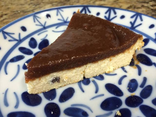 torta de ricota com goiabada